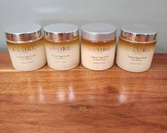 Lot of 4 L'Core Tropical Sugar Scrubs 250 ml Each