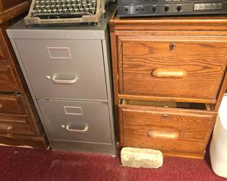 2 Drawer File Cabinets