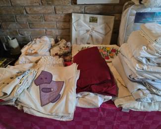 Linens - Sheets - Blankets 