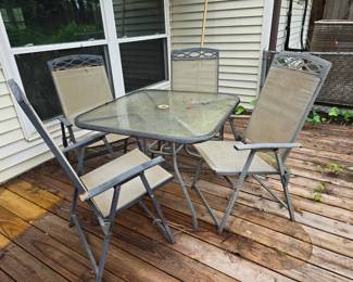 5 piece Patio Table Set