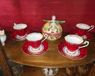 Russian Angel - Antique Tea Cups