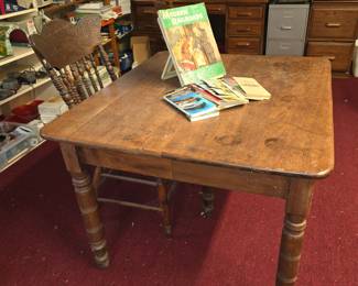 Walnut Antique kitchen Table