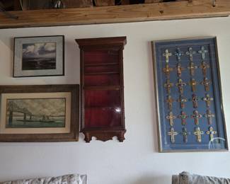 Wall Display Cabinet  - Wall Decor 