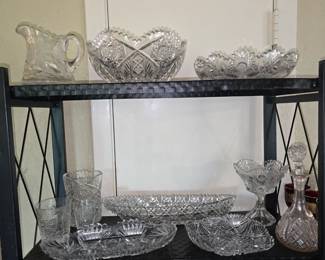 More American Brilliant Cut Crystal 