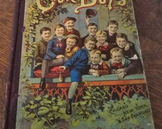 "Our Boys" Book signed inside Christmas 1876 - Lots of Old Books