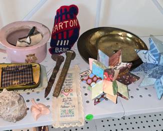 Vintage Home Decor - Couple Large Nails - Shells 