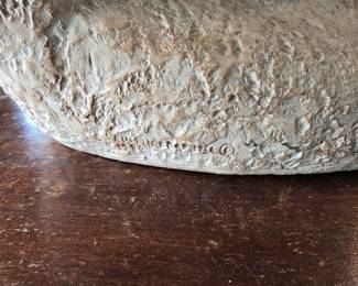 Signature on Figurine 