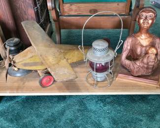 Close Up of Collectibles 