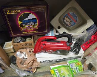 Hand Vac - Train Box is Empty - Towels - Small Sink