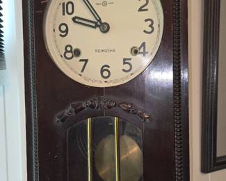 Antique Seikosha Wall Clock
