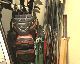 Golf Bags and Golf Clubs