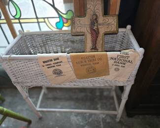 Vintage Wicker Basket