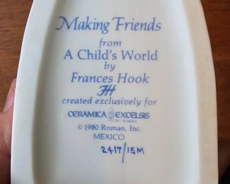 Signed on Bottom of Figurines 