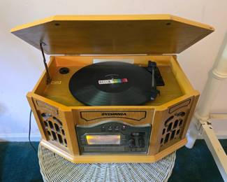 Sylvania Reproduction Record/Stereo Player