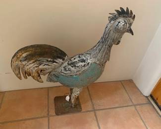 Folk art chicken