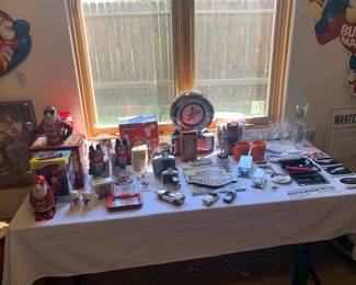 Budweiser, Harley and Jaguar collectibles