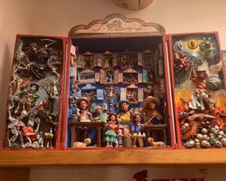 Claudio Jimenez Quispe retablo