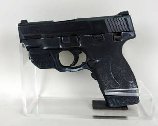 Smith & Wesson M&P 45 Shield M2.0 .45 Auto Pistol SN# HZN8216, Crimson Trace Laser, In Box
