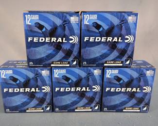 Federal Game Load Heavy Field 12 ga Ammo, Approx 125 Rounds
