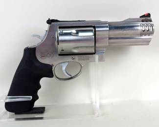 Smith & Wesson S&W 500 500 S&W Magnum 5-Shot Revolver SN# CHT8569, Paperwork, Muzzle Brake, In Hard Case