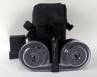 RWB AR-15 5.56mm / .223 Cal Double Head Mag With Speed Loader, In Carry Pouch