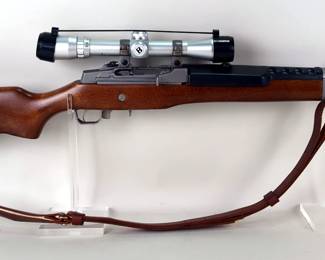 Sturm Ruger & Co Ranch Rifle .223 Rifle SN# 195-37900, Leather Sling, Sportview 3-9x Scope, In Soft Case
