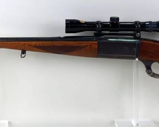 Savage 99 .300 Savage Lever Action Rifle SN# 564132, Tooled Leather Butt Sleeve, Tasco 4x32 Scope