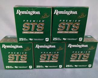 Remington Premier STS Low Recoil 12 ga Ammo, Approx 125 Rounds