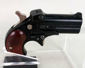 Davis Ind. 0-22 .22 LR Over/Under Derringer Pistol SN# 112918, Paperwork, In Box