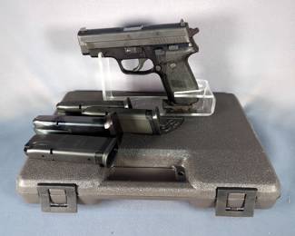 Sig Sauer P229 .40 S&W Pistol SN# AF10852, 5 Total Mags, Paperwork, In Hard Case