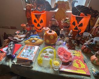 Vintage Halloween Decor 