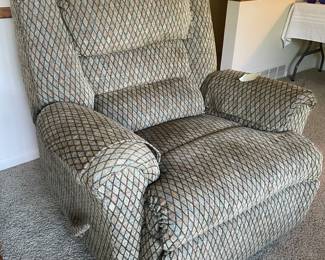 Large Swivel Recliner available for purchase 
Sold