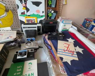 Cameras Flags and Maps 