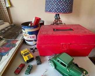 Erector Set and Vintage cars 