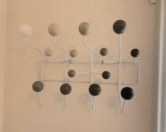 Eames “Hang it All” style coat rack