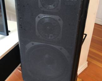 One of a pair of Yamaha NS-30X speakers