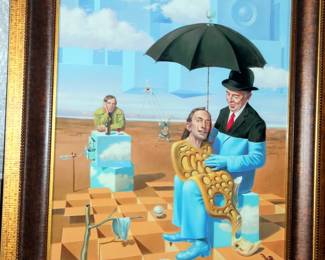 Michael Cheval Lullaby of Uncle Magritte