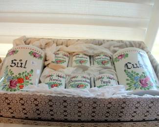 Polish Canister Set Still in Original Box