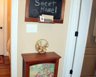 Chalkboard, Diamond Dye Cabinet