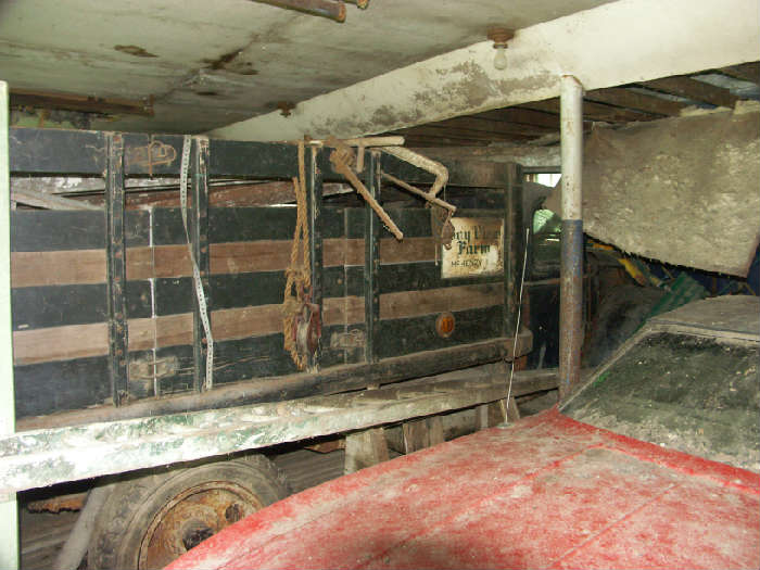 late 30's Ford stake bed truck