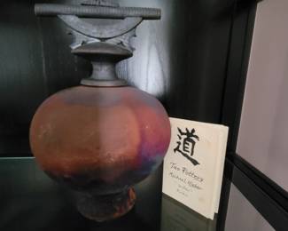 Raku pottery by Michael Hieber