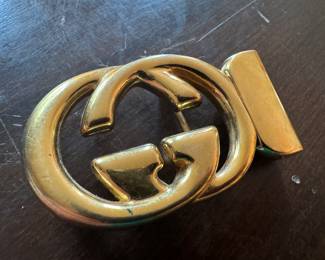 Vintage Gucci GG Belt Buckle