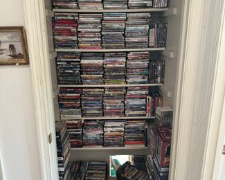 Huge Collection of DVD & Blu-Ray's 