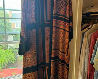 Men's Vintage Gianni Versace Silk Robe