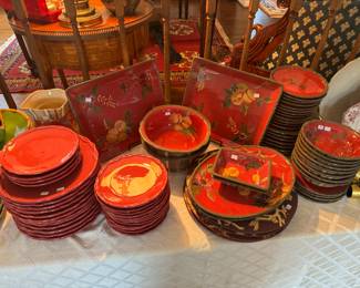 Tracy Porter - "The Octavia Hill Collection" Hand Painted China 