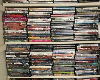 Huge Collection of DVD & Blu-Ray's 