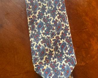 Men's Chanel Paisley Necktie