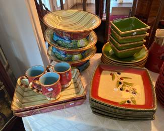 Tracy Porter - "The Octavia Hill Collection" Hand Painted China 