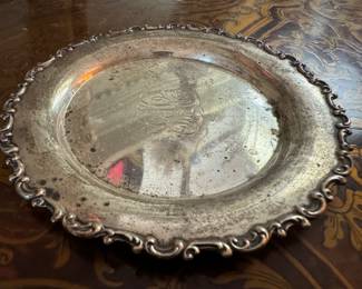 Sterling Silver Saucer (73gms)