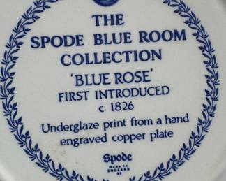 Spode "Blue Room Collection" China Collection
